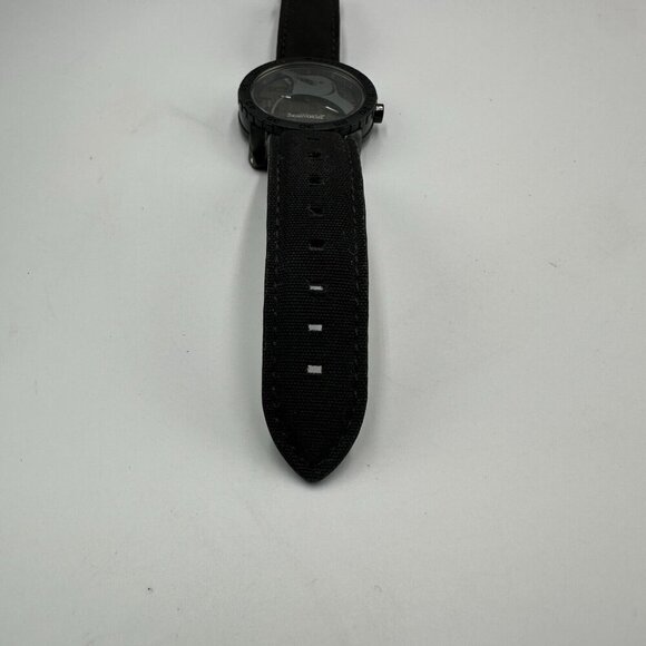 Sprout Seaworld Watch Women Black Penguin Dial Organic Cotton Band New Battery - Picture 6 of 16
